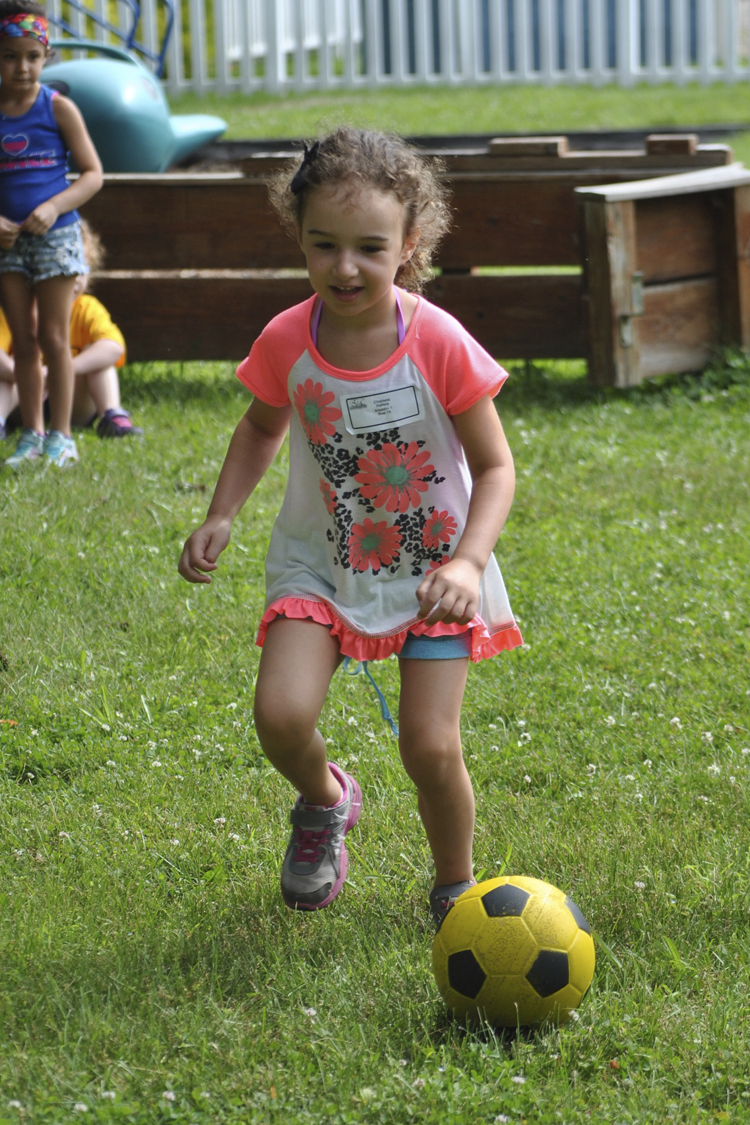 Little girl soccer